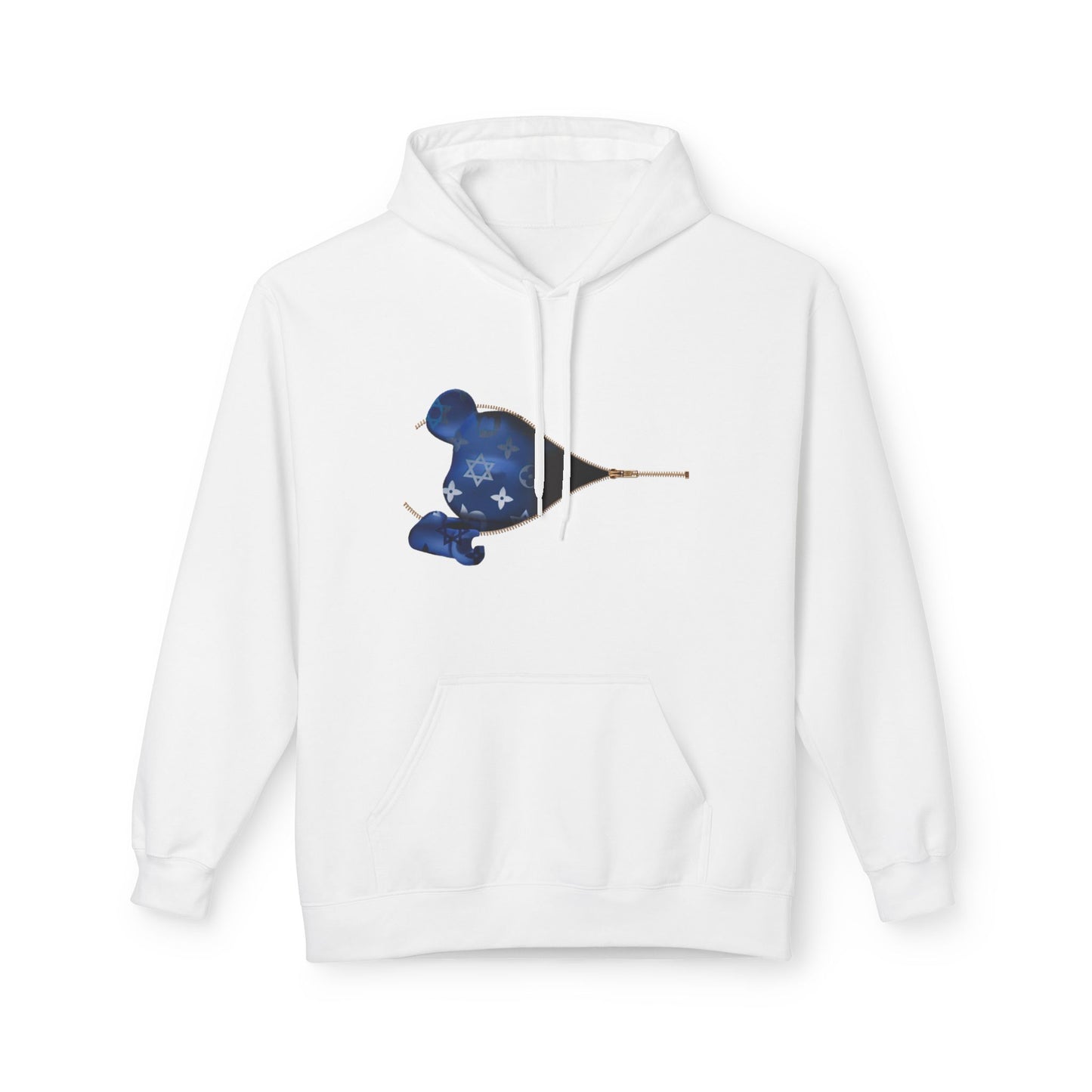 Zipper Bear Brick Softstyle Hoodie