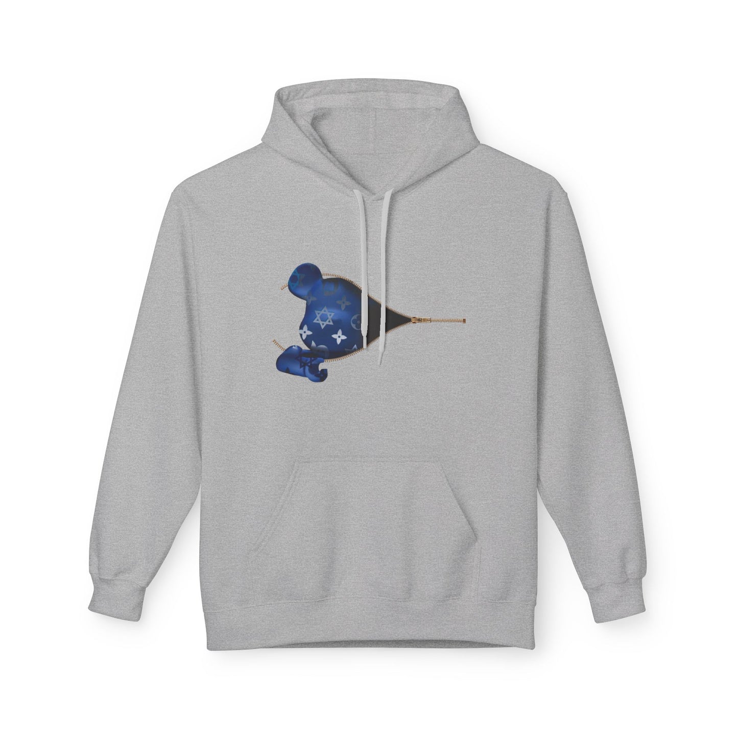 Zipper Bear Brick Softstyle Hoodie