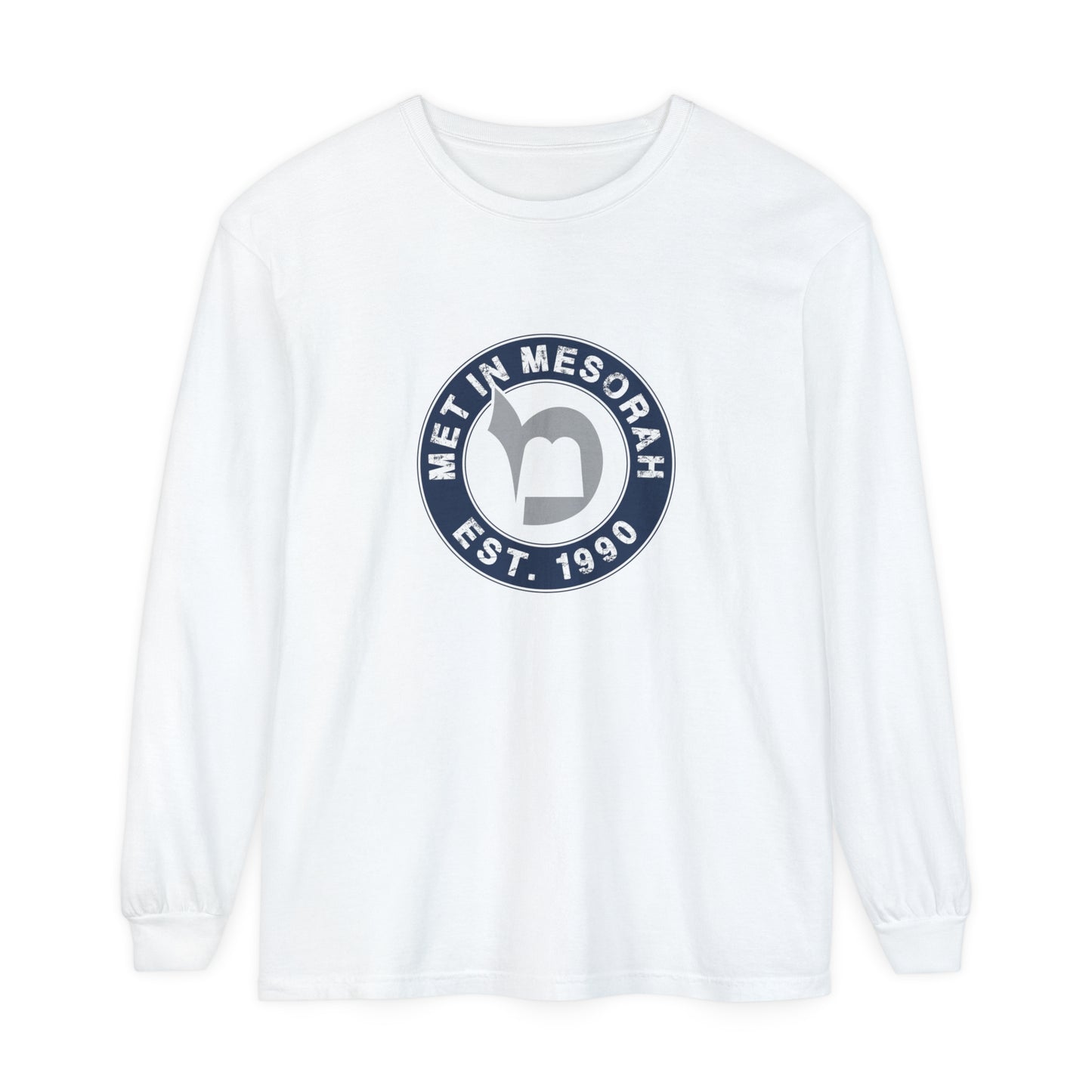 Met in Mesorah! Long Sleeve T-Shirt