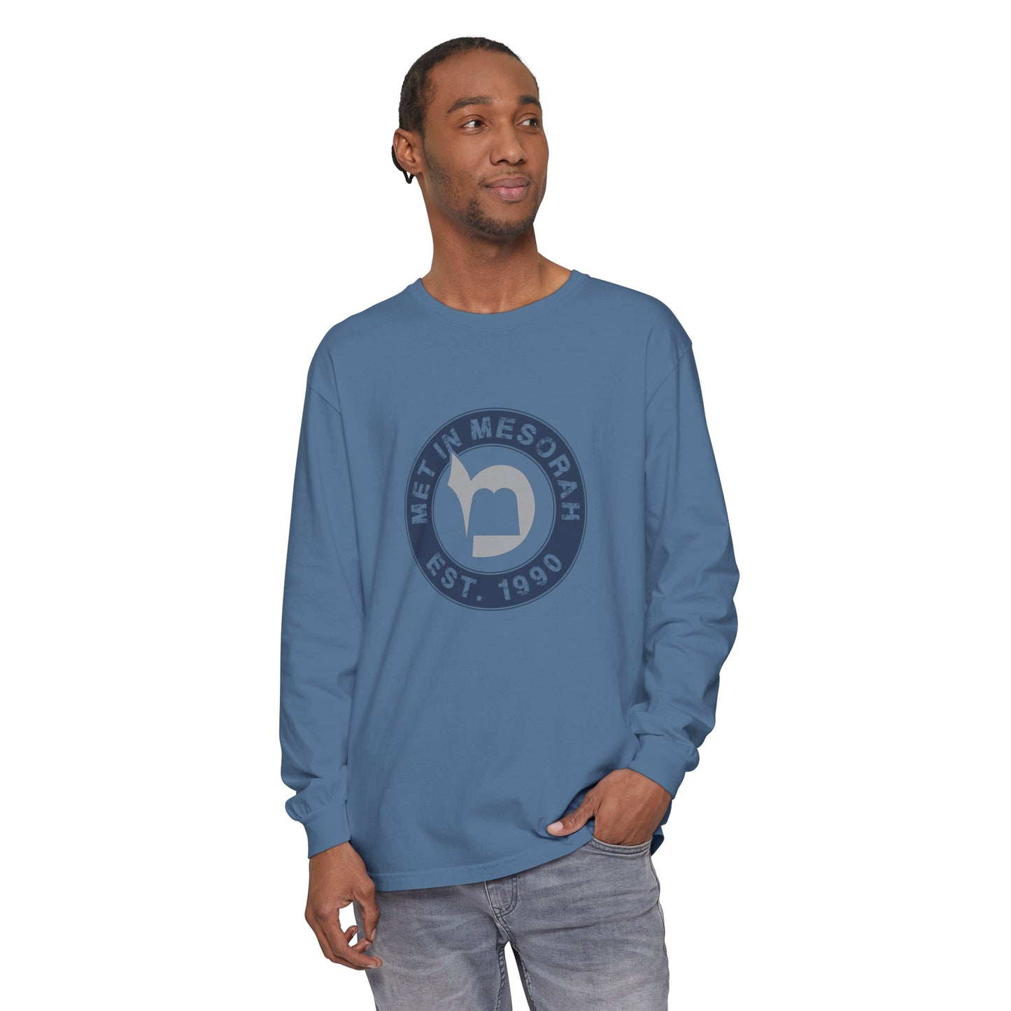 Met in Mesorah! Long Sleeve T-Shirt