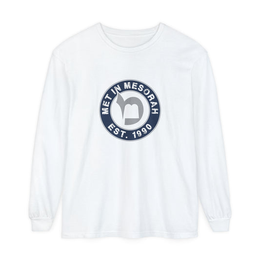 Met in Mesorah! Long Sleeve T-Shirt